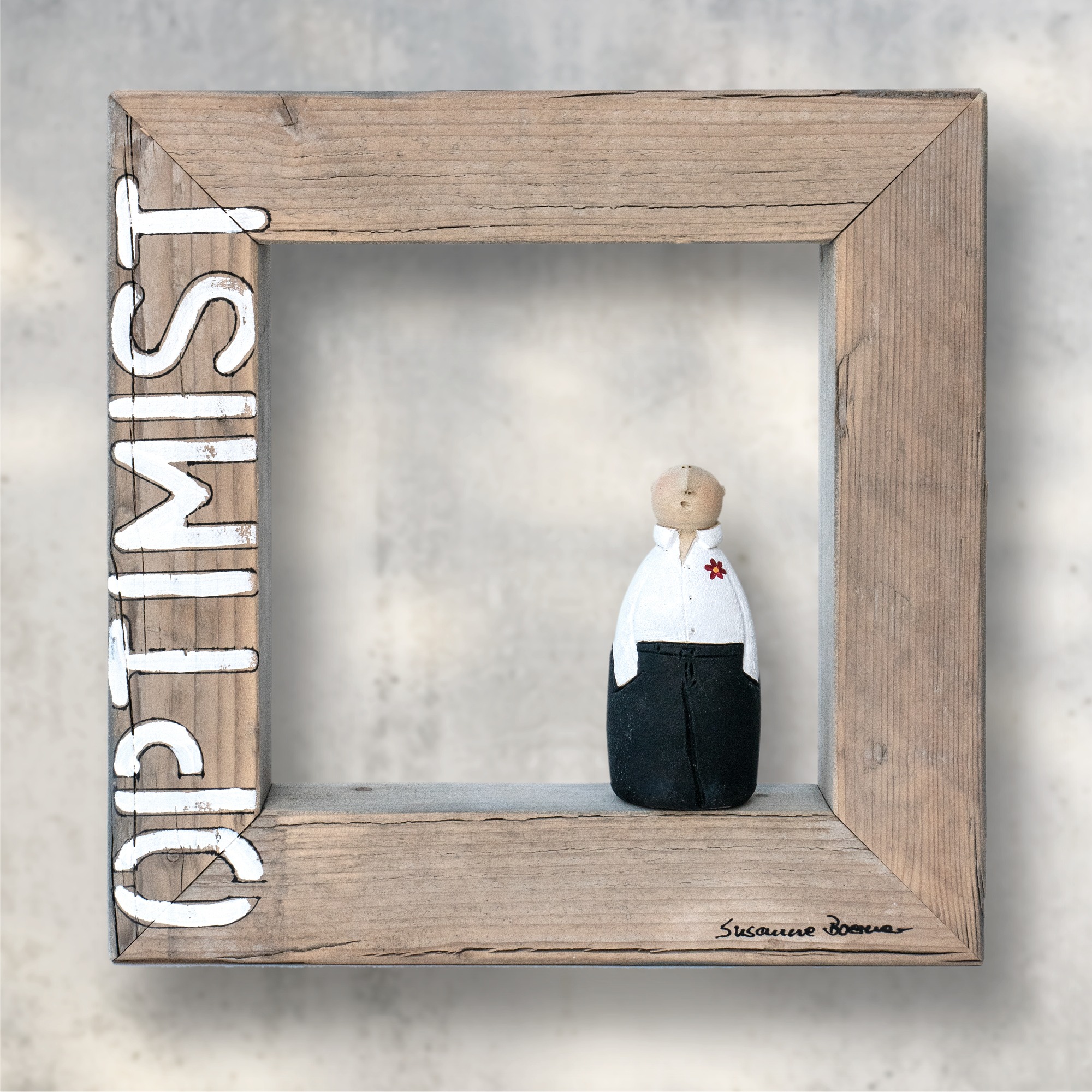 Optimist im Rahmen