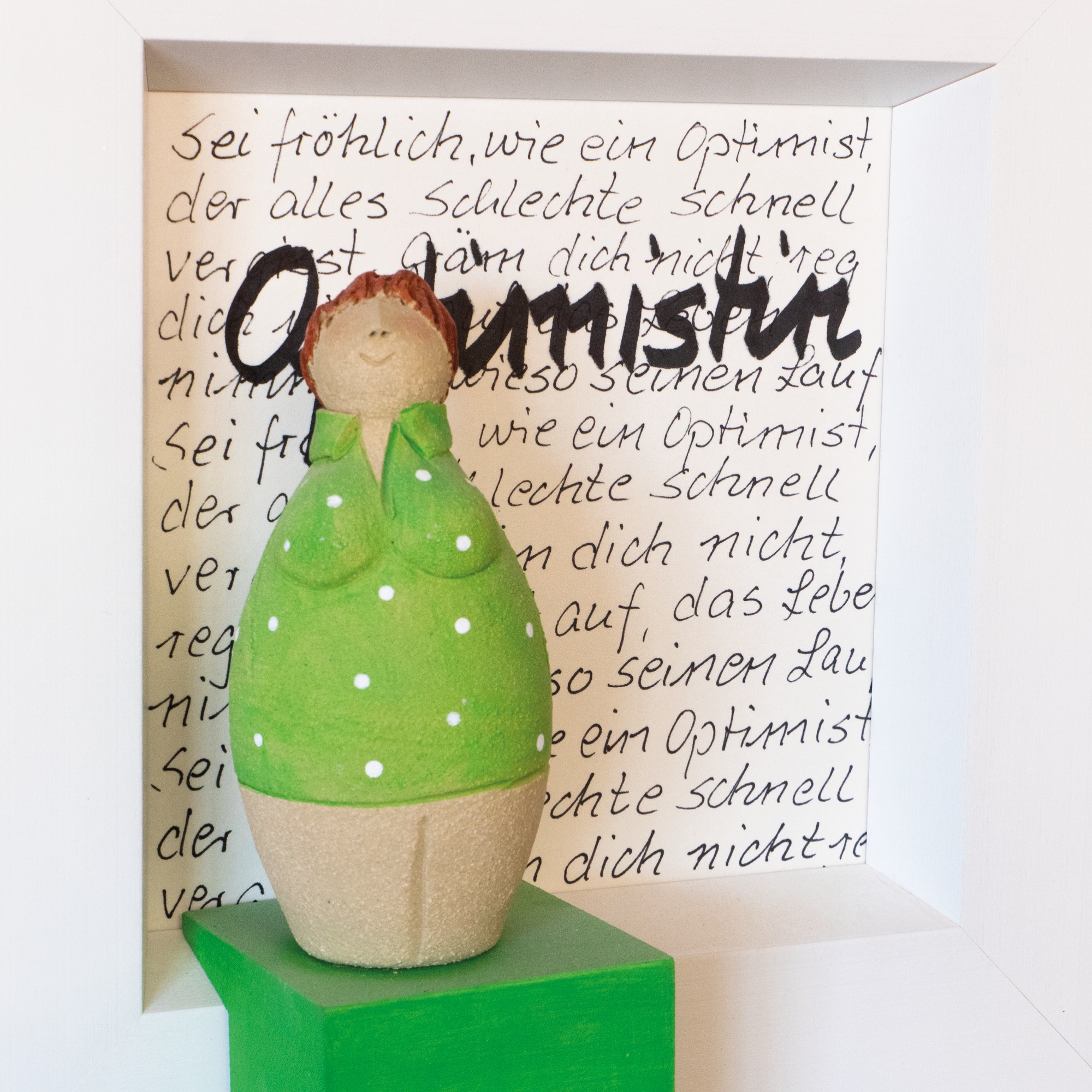 Aus dem Rahmen gefallen – Optimistin