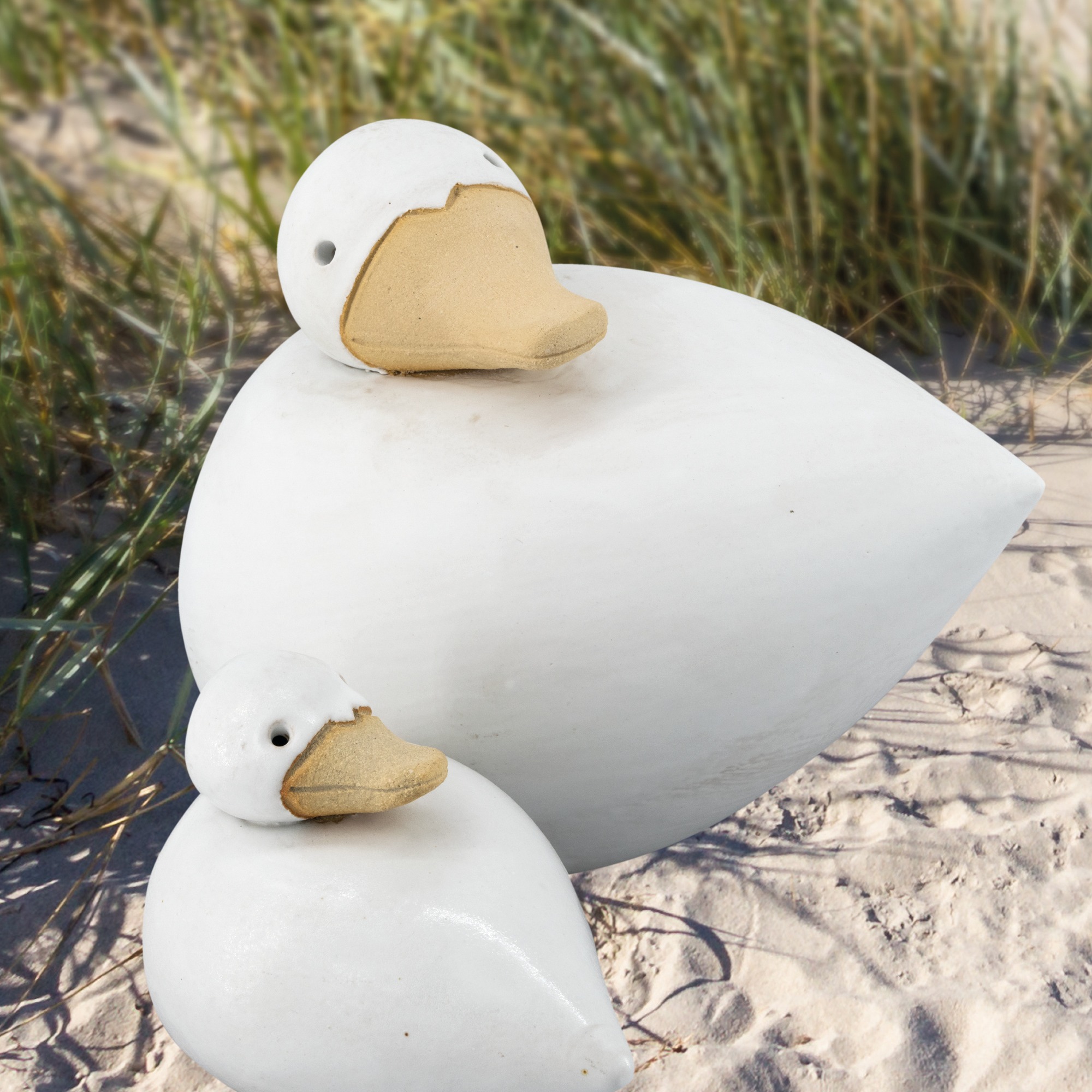 Ente Rückblickend