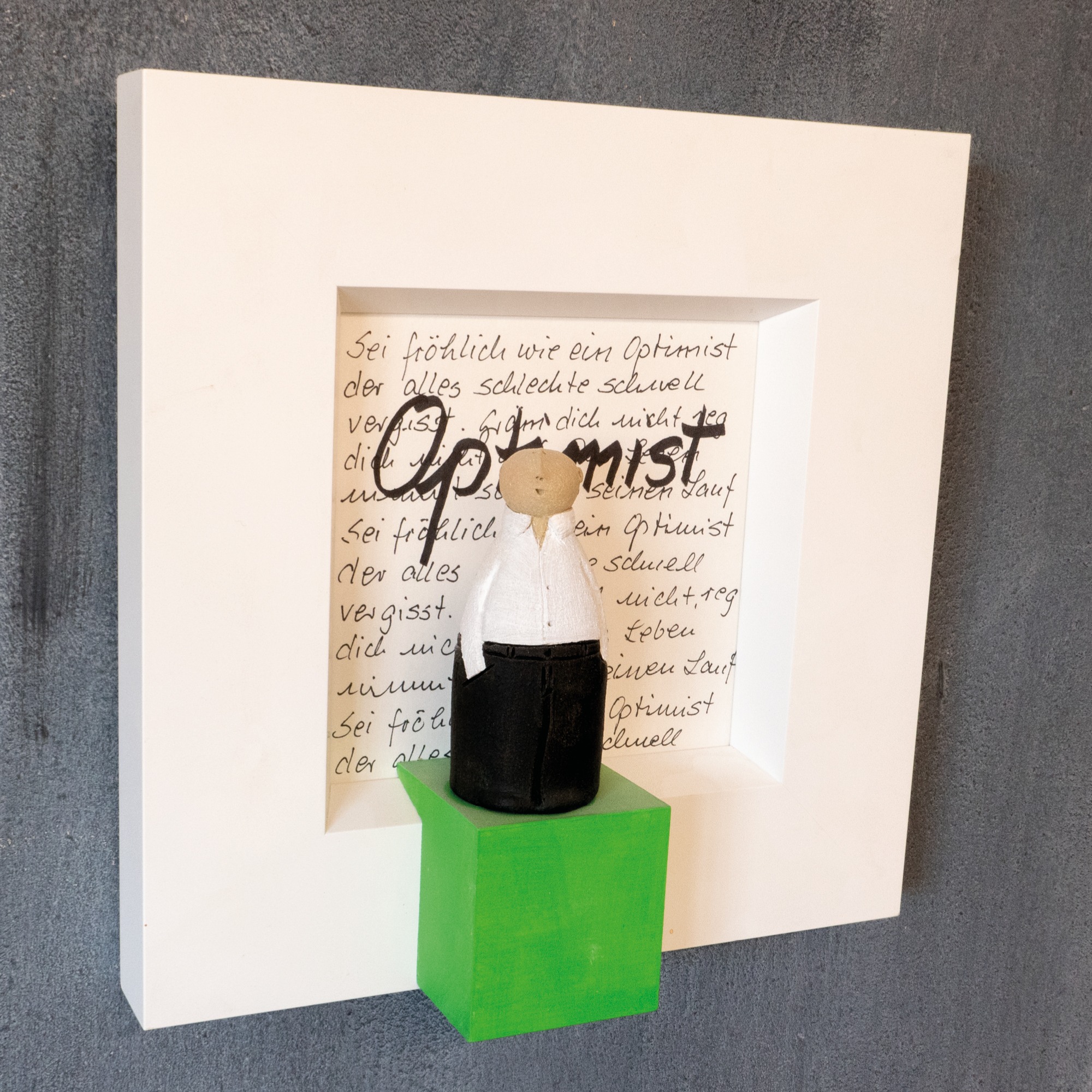 Aus dem Rahmen gefallen – Optimist