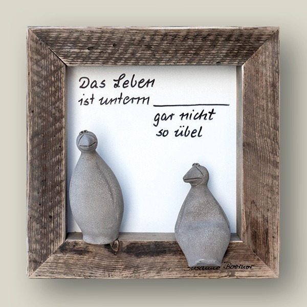 Das Leben ist unterm Strich …
