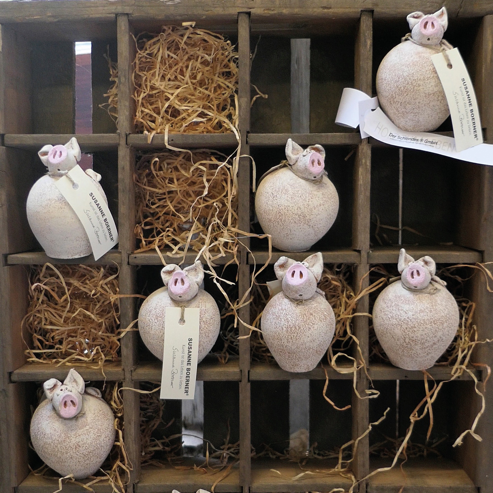 Glücksschwein "Schwein gehabt"