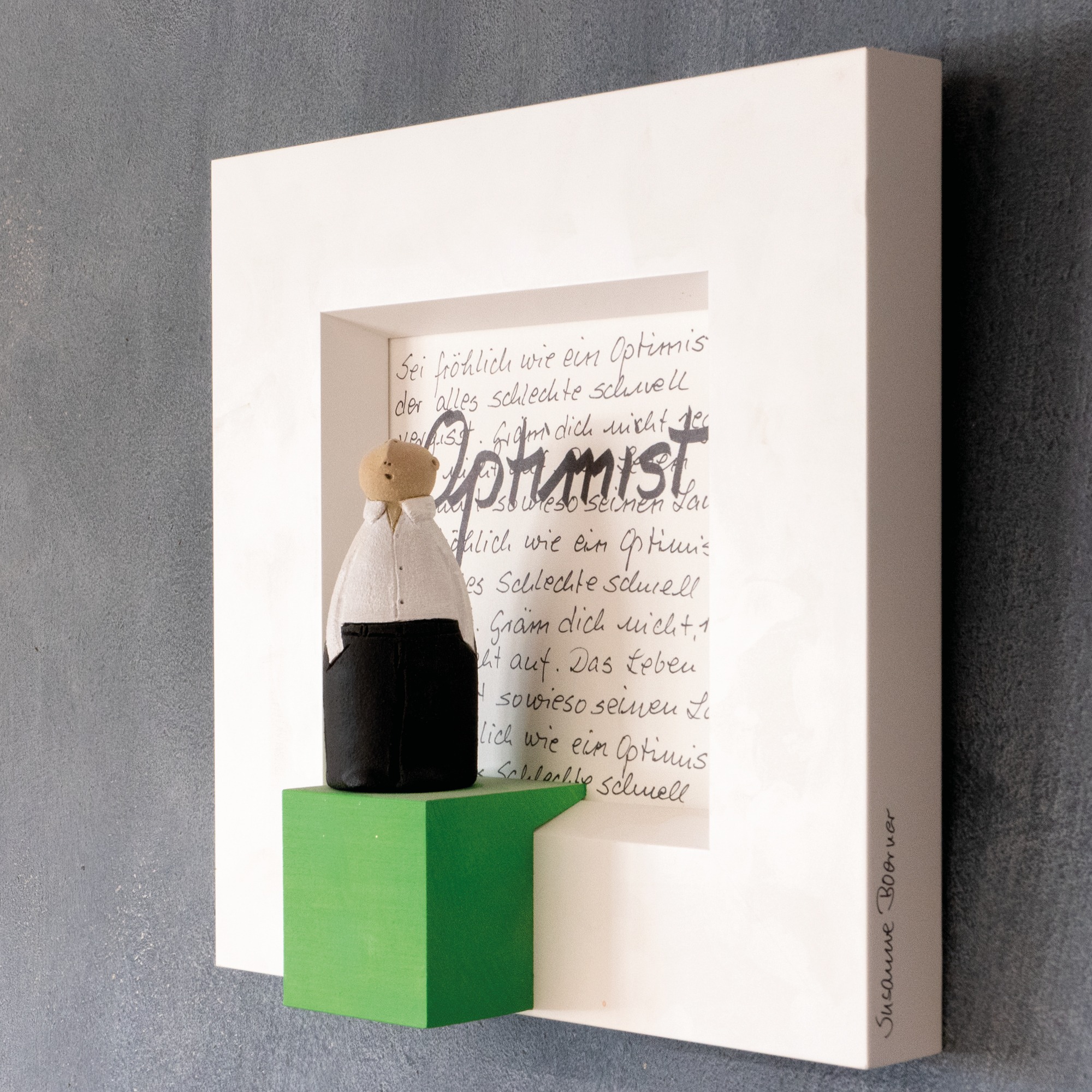 Aus dem Rahmen gefallen – Optimist