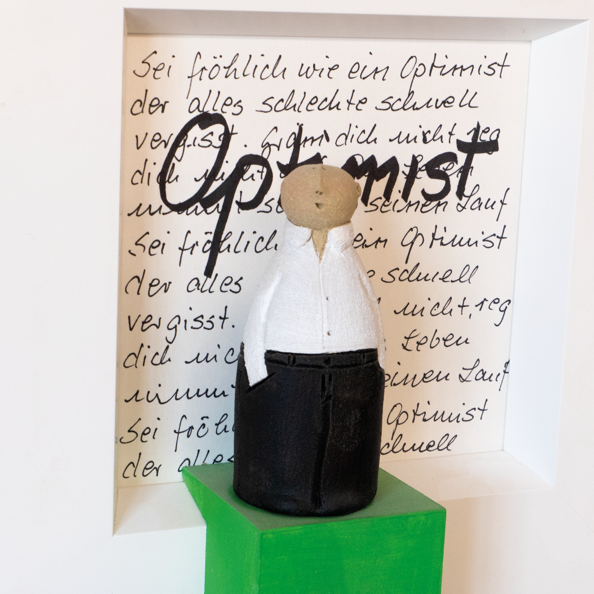 Aus dem Rahmen gefallen – Optimist